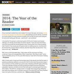 BOOK RIOT2014: The Year of the Reader