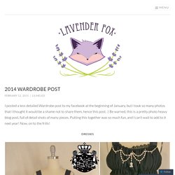 2014 Wardrobe Post