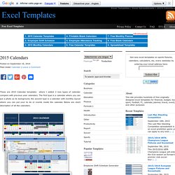 Excel Templates