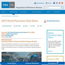 2015 World Population Data Sheet