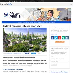 En 2016, Paris sera t-elle une smart city