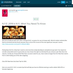 NYE 2019 in NYC: What You Need To Realize