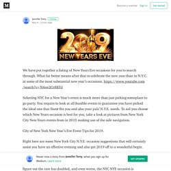 New Years Eve 2019 in N.Y.: What You Need To Understand