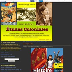 L'histoire coloniale à l'école