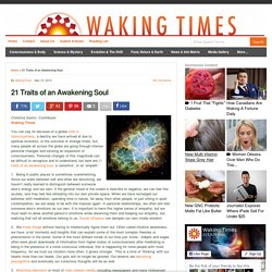 21 Traits of an Awakening Soul