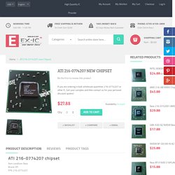 216-0774207 ATI new chipset good price