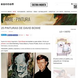 25 pinturas de David Bowie
