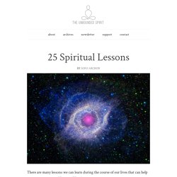 25 Spiritual Lessons