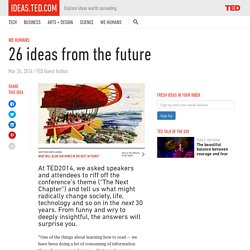 26 ideas from the future