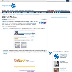 Flickr Mashups