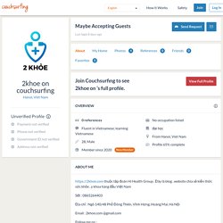 2khoe on is on Couchsurfing!