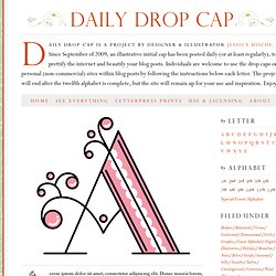 Daily Drop Cap