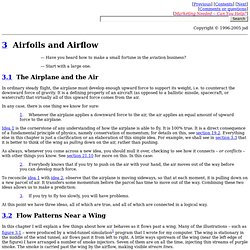 Airfoils and Airflow [Ch. 3 of See How It Flies]