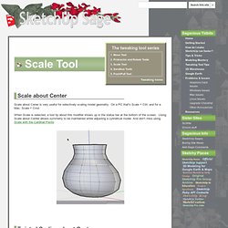 3. Scale Tool - SketchUp Sage