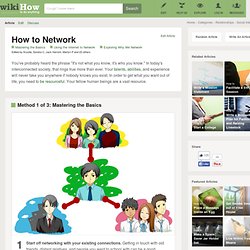 How to Network: 8 Steps