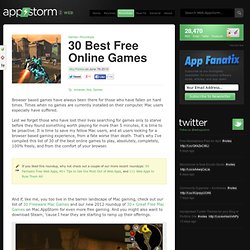 30 Best Free Online Games
