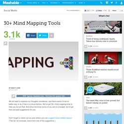 30+ Mind Mapping Tools