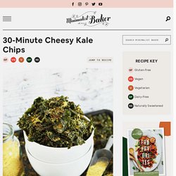 30-Minute Cheesy Kale Chips