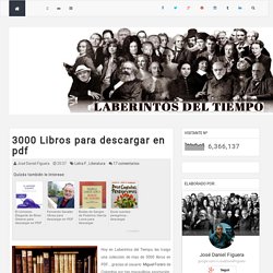 3000 Libros para descargar en pdf