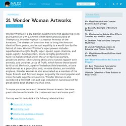 31 Wonder Woman Artworks