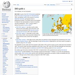 ISO 3166-1 - Wikipedia, the free encyclopedia - Iceweasel