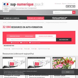 32044 ressources en auto-formation