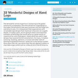 33 Wonderful Designs of Hand Logo