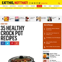 35 Healthy Crock Pot Recipes
