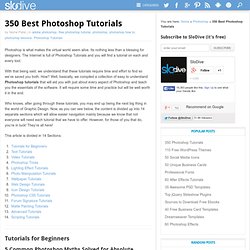 Best Photoshop Tutorials