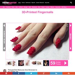 3D-Printed Fingernails : 3D-Printed Fingernails