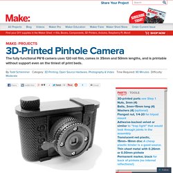 3D-Printed Pinhole Camera