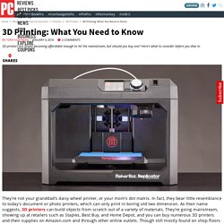 3D Printing: What You Need to Know