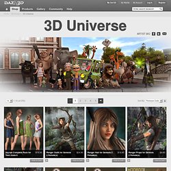 Free 3D Software and 3D Model Providers