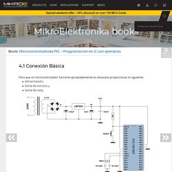 Ejemplos - Microcontroladores PIC – Programación en C - MikroElektronika