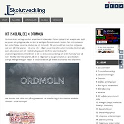 del 4: Ordmoln