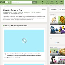 4 Ways to Draw a Cat