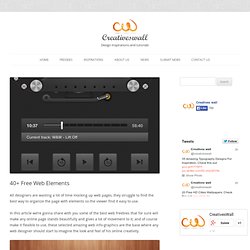 40+ Free Web ElementsCreatives Wall