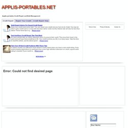 Référentiel : Applis-Portables.net