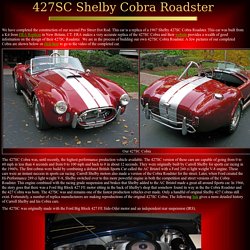 427SC Shelby Cobra Roadster