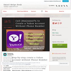 Create a Yahoo Account Without Phone Number