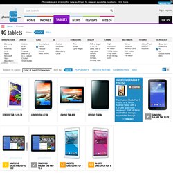 Tablet Finder and Compare