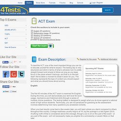 ACT Practice Exam