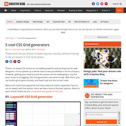 5 cool CSS Grid generators