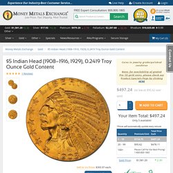 5 Dollar Indian Head Gold Coin