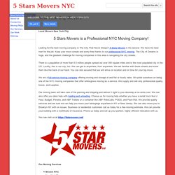 5 Stars Movers NYC