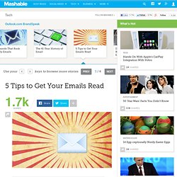 5 Tips to Get Your Emails Read