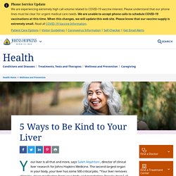 5 Ways to Be Kind to Your Liver