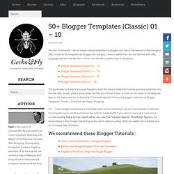 Download Blogger Template Free Blogspot Templates