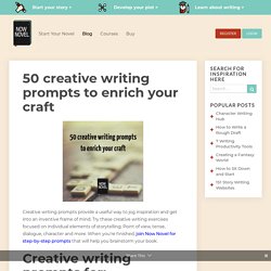 50 Creative Writing Prompts