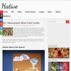 50+ Homemade Wine Cork Crafts